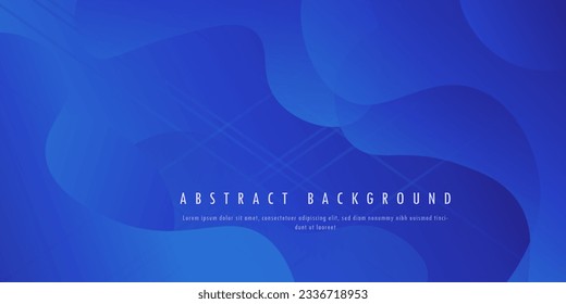 tecnología de forma geométrica abstracta azul fondo de concepto digital de alta tecnología, fondo de concepto abstracto azul. Diseño de arte digital vectorial eps 10 
