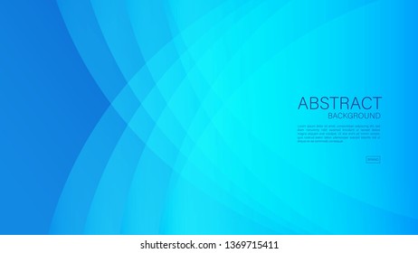 Blue abstract Geometric wave vector graphic background. Minimal texture cover design, flyer template, banner, web page, book cover, advertisement, printing template, decoration wallpaper.