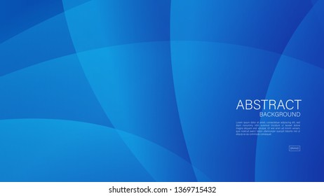 Blue abstract Geometric wave vector graphic background. Minimal texture cover design, flyer template, banner, web page, book cover, advertisement, printing template, decoration wallpaper.