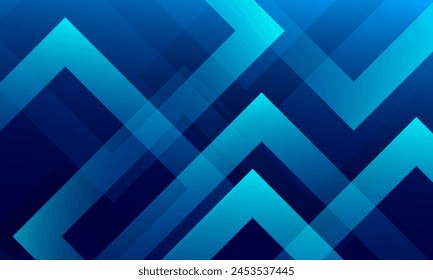 Geometría abstracta azul brillante diseño de fondo. Vector Eps10