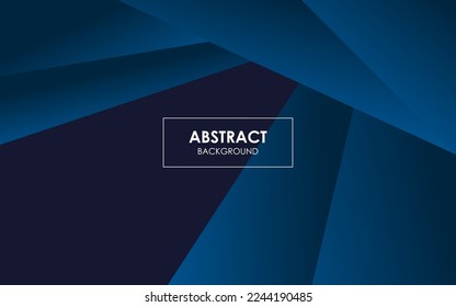 Blue abstract geometry shine and layer element triangle design background. eps10 vector