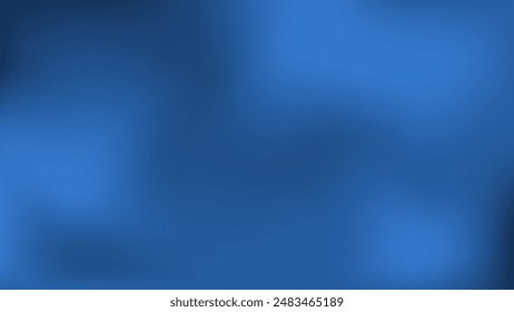 Blue abstract gradient background. For covers, wallpapers, brands, social media, template, poster, banners or website.