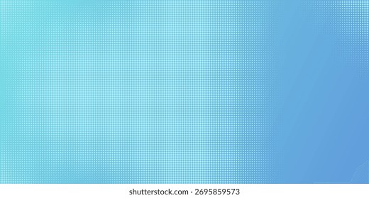 Fundo Gradiente Abstrato Azul Com Pontos De Meio-Tom Para Design Digital Moderno
