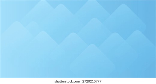 Blue Abstract Gradient Background With Soft Diamond Shapes For Tech, Business, And Design