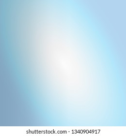 Blue abstract gradient background. Trendy blue abstract background for wallpaper, banner and poster. Modern gradient backdrop for web site and cover template. Creative art design, vector illustration