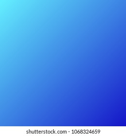 Blue abstract gradient background - vector blurred graphic design