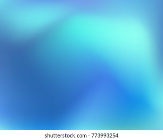 Blue Abstract Gradient Background. Vector Illustration. Eps 10.