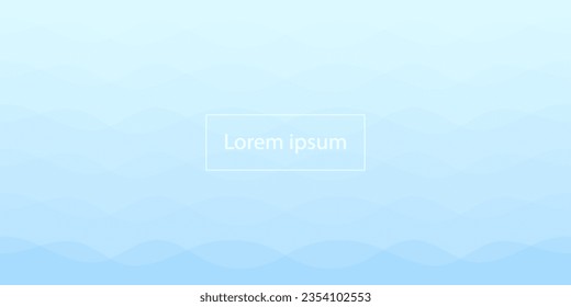 Blue abstract gradient background , wave line ,curve shapes ,vector design on difference blue shade background. 