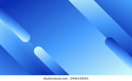 Blue abstract gradient shapes background. great for fashion, poster, web, banner, page, cover, social, media, card