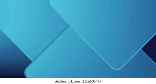 Fondo de Formas de gradiente abstracto azul. Ilustración vectorial