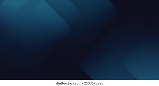 Fondo de Formas de gradiente abstracto azul. Ilustración vectorial