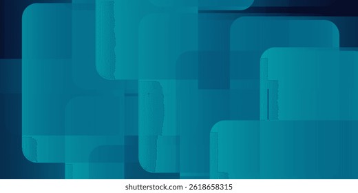 Blue abstract gradient shapes background.