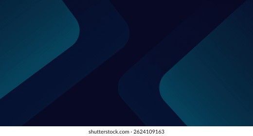 Blaue abstrakte Farbverlauf Formen Hintergrund. Vektorgrafik