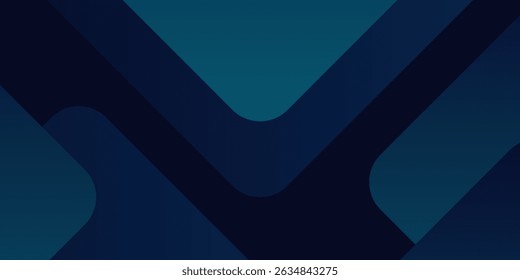 Fondo de Formas de gradiente abstracto azul. Ilustración vectorial