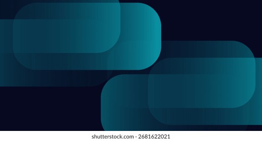 Blaue abstrakte Farbverlauf Formen Hintergrund. Vektorgrafik