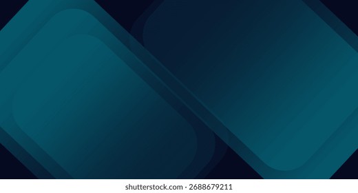 Plano de fundo de formas de gradiente abstrato azul. Ilustração vetorial