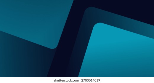 Plano de fundo de formas de gradiente abstrato azul. Ilustração vetorial