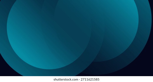 Plano de fundo de formas de gradiente abstrato azul. Ilustração vetorial
