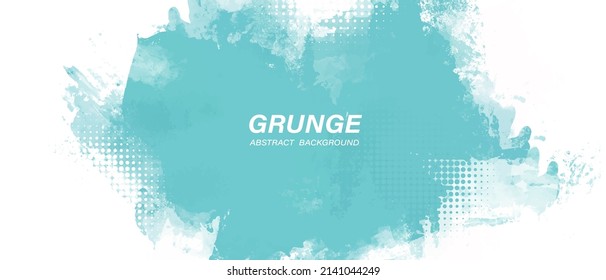 Fondo de fondo gris abstracto azul con estilo de medio tono.