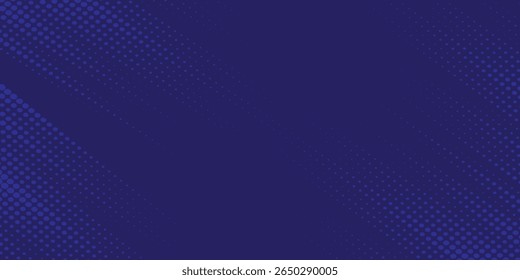 Blue abstract grunge background with halftone style modern arts sport background abstract