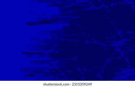 blue abstract grunge pattern background design