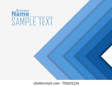 Blue abstract illustration template for card, banner,  background. Metal Background with reflection. Business idea background. Illustration of abstract background. Metallic element. Idea template
