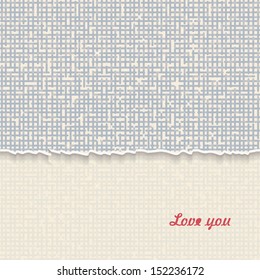 blue abstract invitation card. eps10 
