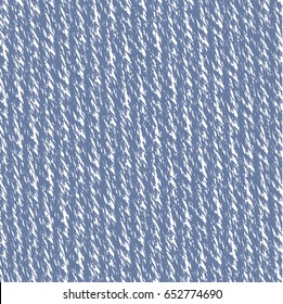 Blue abstract knit background. Vector design.