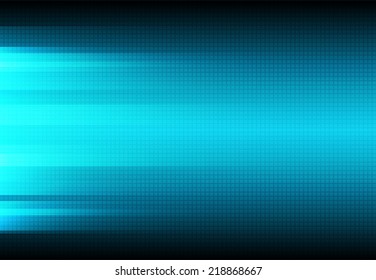 Blue abstract light background - Vector