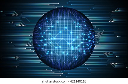 blue abstract light hi speed internet technology background illustration, Background conceptual image of digital. eye scan virus computer. motion move graphic.vector