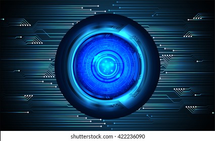 blue abstract light hi speed internet technology background illustration, Background conceptual image of digital. eye scan virus computer. motion move graphic. vector