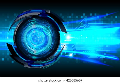 blue abstract light hi speed internet technology background illustration, Background conceptual image of digital. Cyber security concept, Cyber data digital,Cyber Technology.vector.scan virus computer