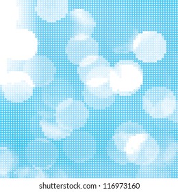 Blue abstract light vector background