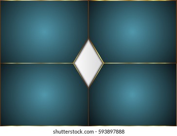 Blue abstract line background. Art line background.