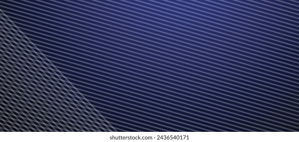 Blue abstract line background banner vector image design