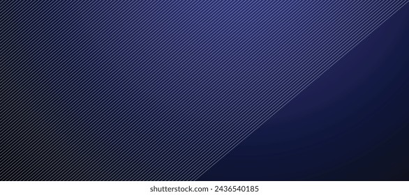 Blue abstract line background banner vector image design