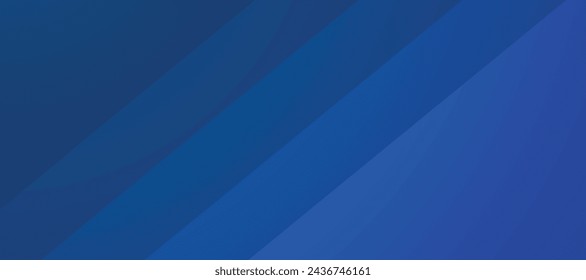 Blue abstract line background banner vector image design