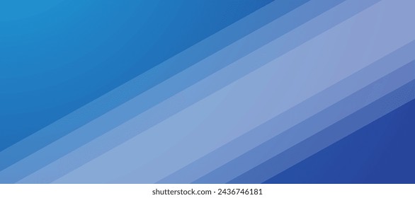 Blue abstract line background banner vector image design
