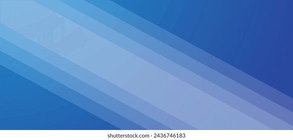 Blaue abstrakte Linie Hintergrund Banner Vektor-Bilddesign