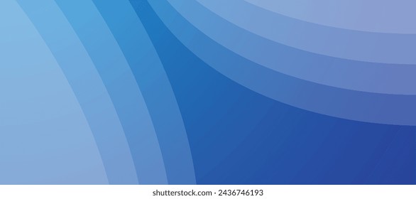 Blue abstract line background banner vector image design