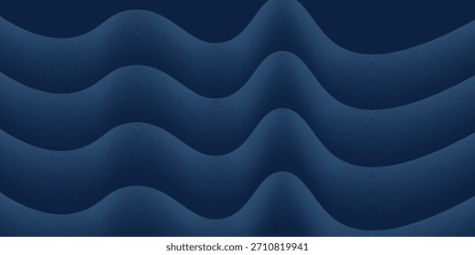 Diseño de Imagen de Vector de Anuncio de fondo de línea abstracta azul