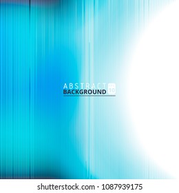 Blue abstract line geometric background modern vector illustration