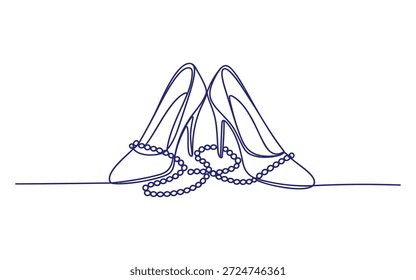 Línea abstracta azul de Formas y círculos superpuestos sobre una línea de fondo blanco superpuesta