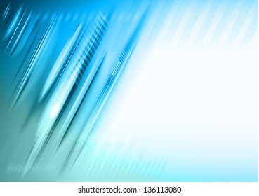 blue abstract lines background