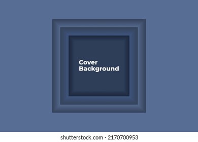 Blauer abstrakter Luxushintergrund. Vektorgrafik, Minimalistisches, einfaches Design