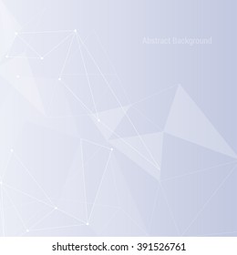 Blue Abstract Mesh Background