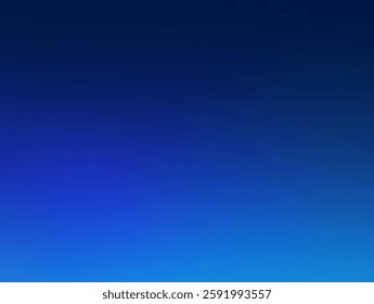 Blue abstract minimalist gradient design dominated by shades of blue, transitioning smoothly from a deep navy to lighter blue hues