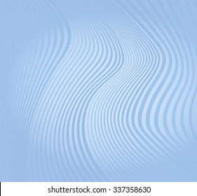  blue abstract mobious wave stripe optical design