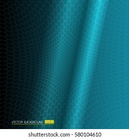 Blue abstract modern background