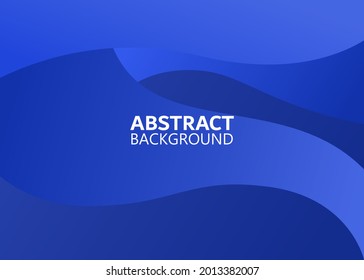 Blue abstract modern background design